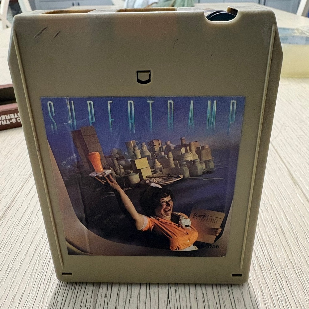 Supertramp Breakfast in America 8-Track Tape 1979 A&M Records Vintage Rock